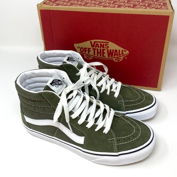 VANS Sk8-Hi Grape Leaf White Suede Men's Size - Picture 6 of 8